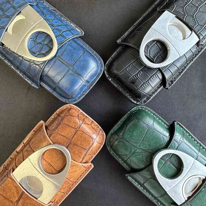 Travel Accessories Youtube - 시가 튜브 2 슬롯 케이스(시가 커터