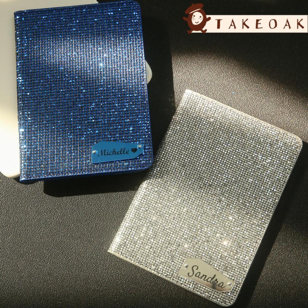 Travel Accessories Hong Kong - 맞춤 각인 이름표가 있는 여권 커버,