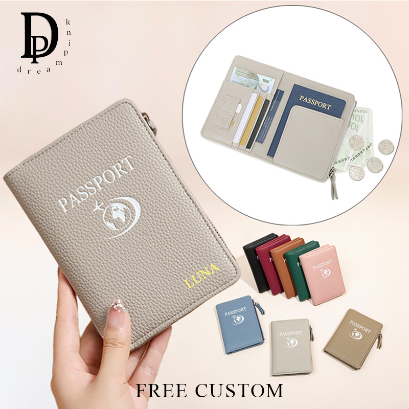 Passport Holder Rfid - 여행 여성 RFID 개인화 된 여권