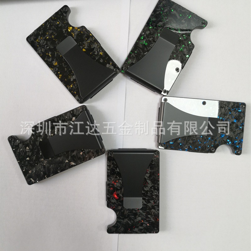 Passport Holder Rfid - 탄소 섬유 지갑 Metacarbon 거울 새틴