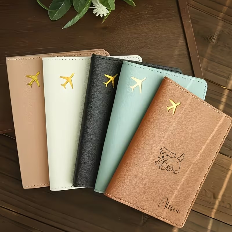 Travel Accessories Designer - 귀여운 개가 혀를 뻗은 디자인의 맞춤형
