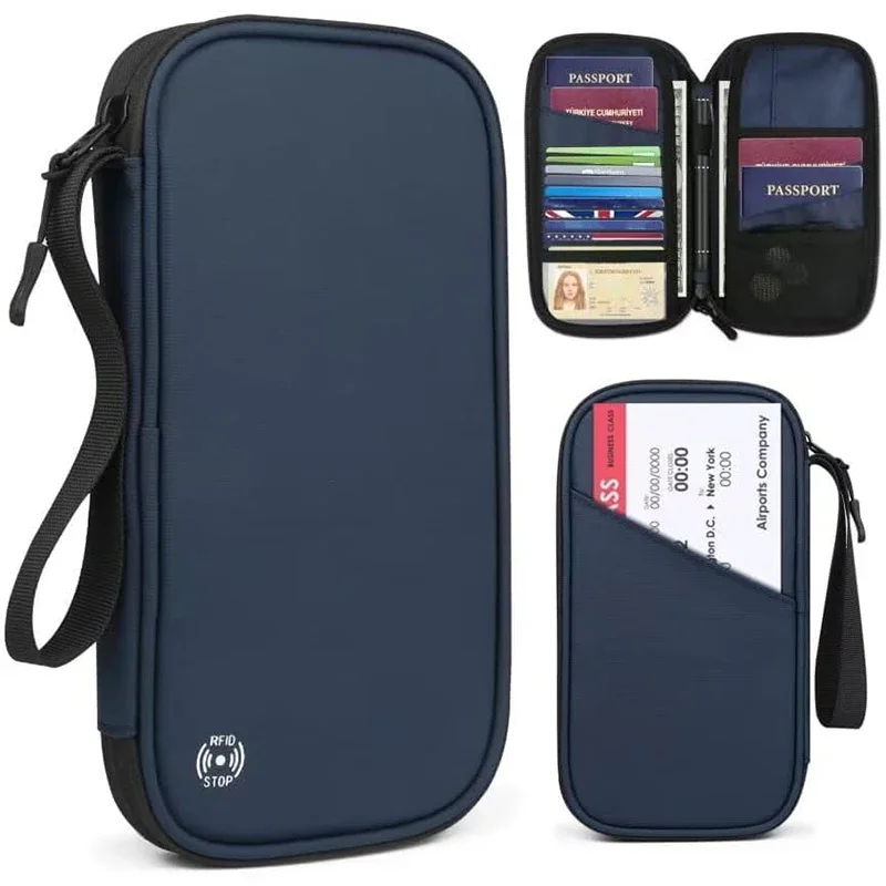Travel Accessories Plane - 경량 가족 여행 여권 커버 지갑