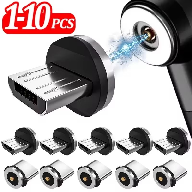 Travel Plug Type C - 1/5/10PCS USB-A 타입 C 마그네틱 플러그