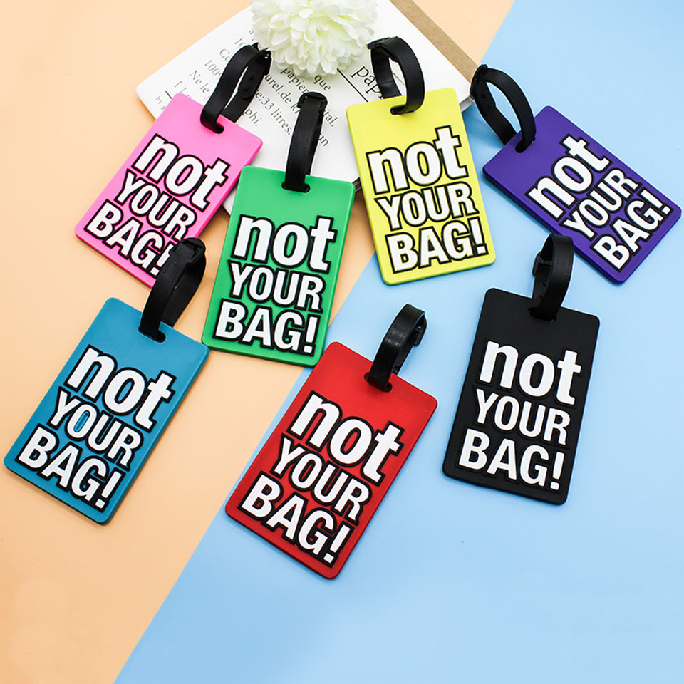 Travel Accessories B&M - 여행 가방 가방이 아닌 창의적인 글자,