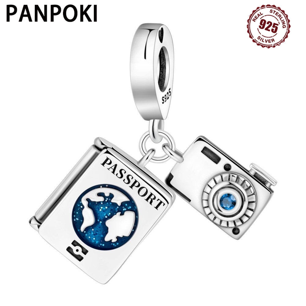 Travel Accessories Gifts For Women - 925 스털링 실버 여권 카메라, 여행