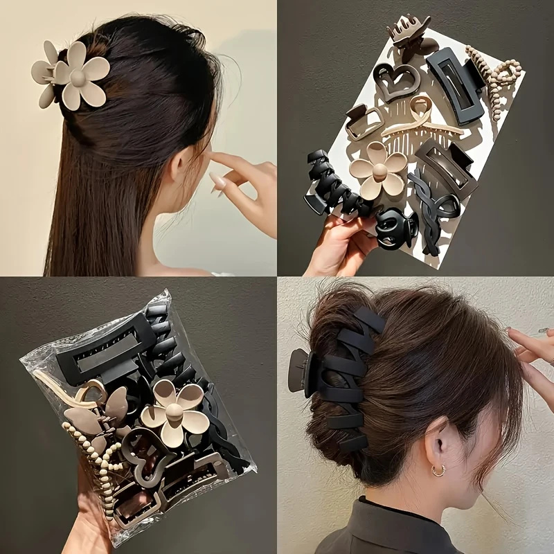 Travel Accessories Designer - 11Pcs 모듬 머리 발톱 클립 작업