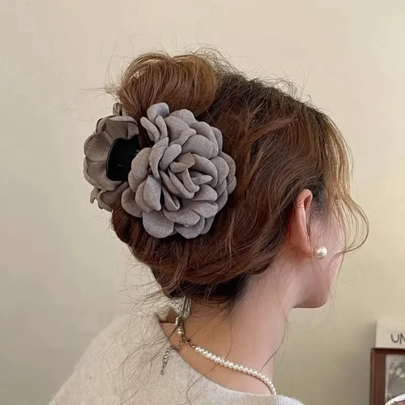 Travel Accessories Girls - 여자를위한 프랑스어 패브릭 장미 꽃 머리