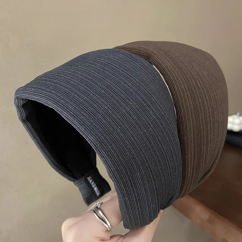 Travel Accessories Designer - 두꺼운 와이드 헤어밴드 미끄럼 방지 여성용
