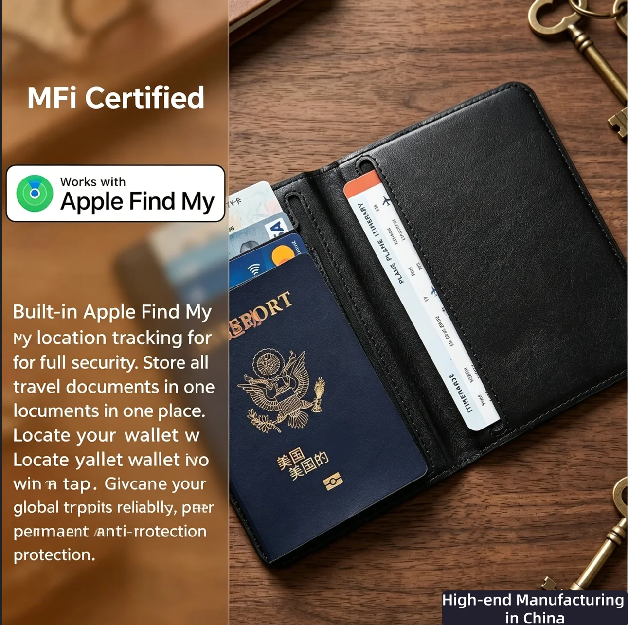 스마트 여권 지갑, 여권 홀더 커버, 애플 나의 찾기  - Travel Accessories Apple 리뷰 및 가격