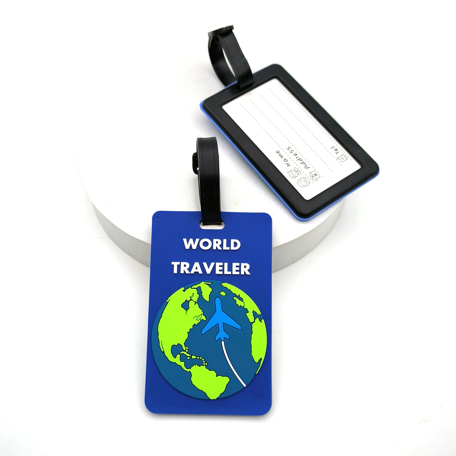 1PCS 여행 액세서리 수하물 태그 크리 에이 티브 가 - Travel Accessories Plane 리뷰 및 가격