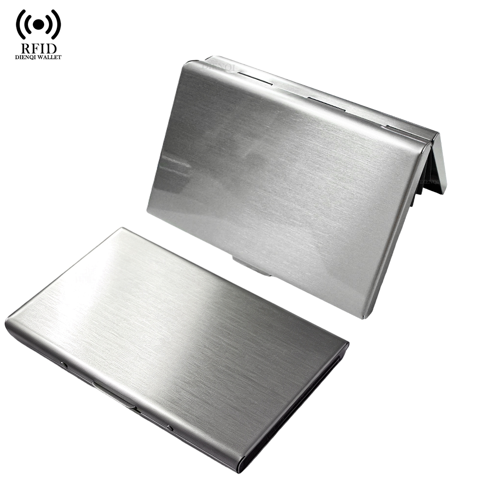 RFID 명함 홀더 카드 지갑 알루미늄 메탈 신용카드  - Passport Holder Rfid 리뷰 및 가격