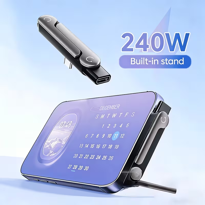 240W 타입 C 어댑터 고속 충전 90 °   엘보  - Travel Plug Type C 리뷰 및 가격