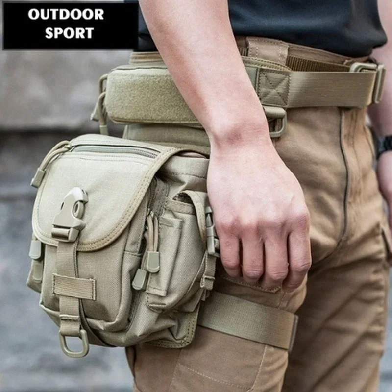 새로운 남성용 방수 레그 랩 힙 드롭 벨트 허리 옥스포 - Travel Accessories Hip Belt 리뷰 및 가격