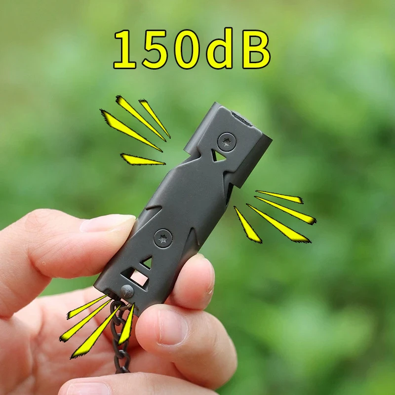 150DB 이중 튜브 고주파 높은 생존 데시벨 휘슬 야 - Travel Accessories Youtube 리뷰 및 가격