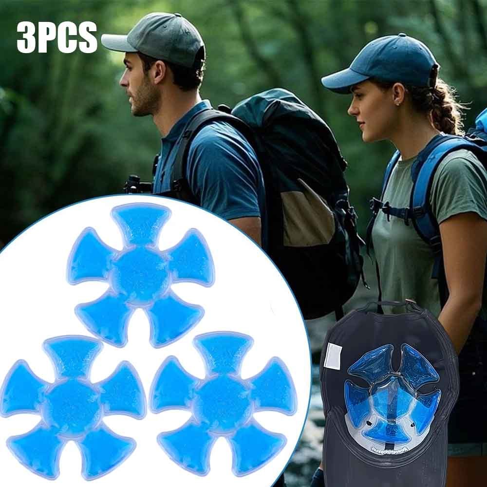 3개입 PVC 젤 아이스팩 - 헬멧 및 모자용 조절 가 - Travel Accessories Pack 리뷰 및 가격