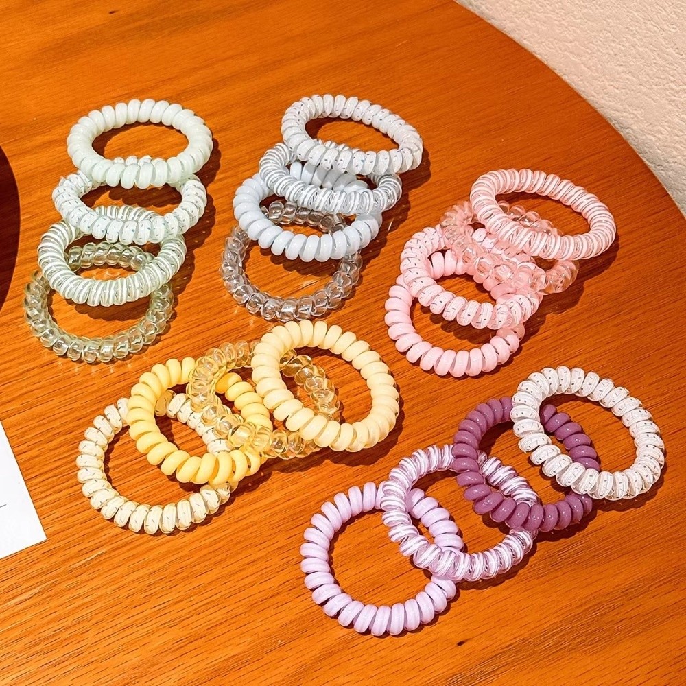 새로운 그라디언트 컬러 전화선 헤어 링 가볍고 휴대 가 - Travel Accessories Girls 리뷰 및 가격