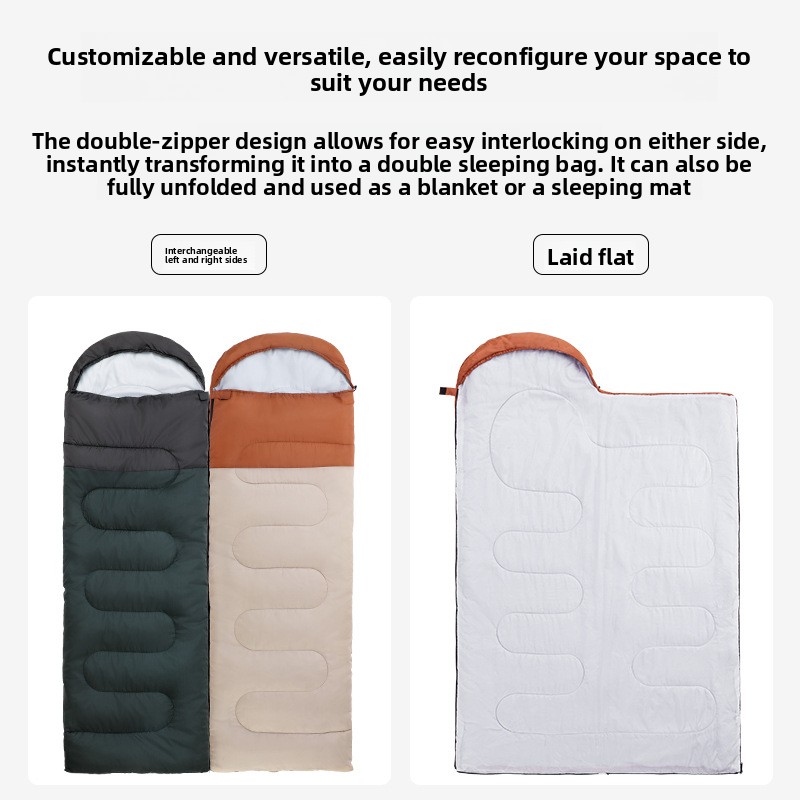 성인용, 야외용, 휴대 가능한 분리형 침낭, 1인용 또 - Travel Accessories Hong Kong 리뷰 및 가격