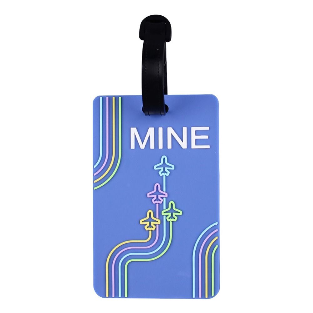 실리콘 접착제 가방 ID 주소 홀더 수하물 탑승 태그  - Travel Accessories Plane 리뷰 및 가격