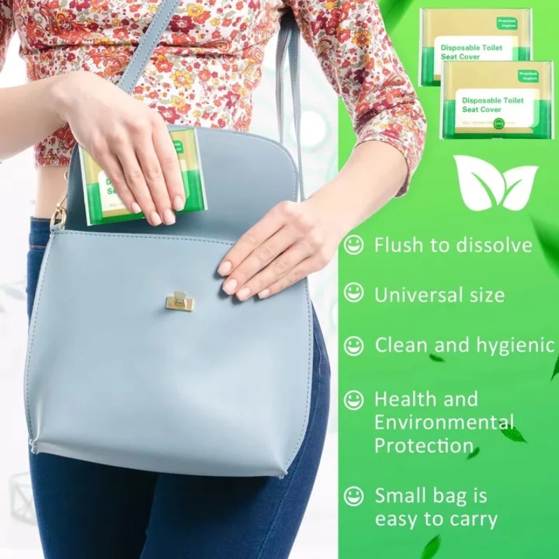 10-120PCS 일회용 변기 커버 휴대용 여행 캠핑  - Travel Accessories Gadget 리뷰 및 가격