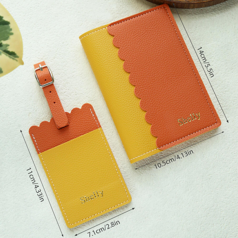 맞춤형 이름 여권 커버 & 수하물 태그 세트, 개인 맞 - Travel Accessories Hong Kong 리뷰 및 가격