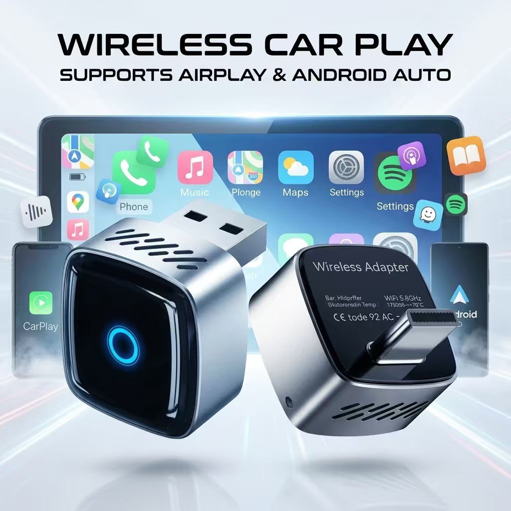 DRNVIYNC 2 in1 유선-무선 CarPlay 어 - Travel Plug Type C 리뷰 및 가격