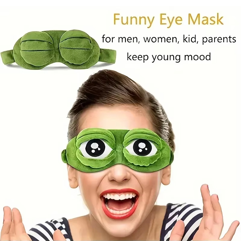 개구리 모양의 안대 파티 게임 재미있는 안대 만화 플러 - Travel Accessories For Women 리뷰 및 가격
