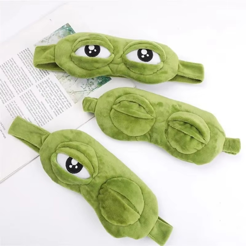개구리 모양의 안대 파티 게임 재미있는 안대 만화 플러 - Travel Accessories For Women 리뷰 및 가격