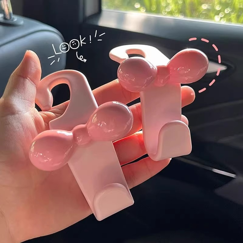 미니멀리스트 보우 자동차 뒷좌석 걸이형 후크, 차량 내 - Travel Accessories Gadget 리뷰 및 가격