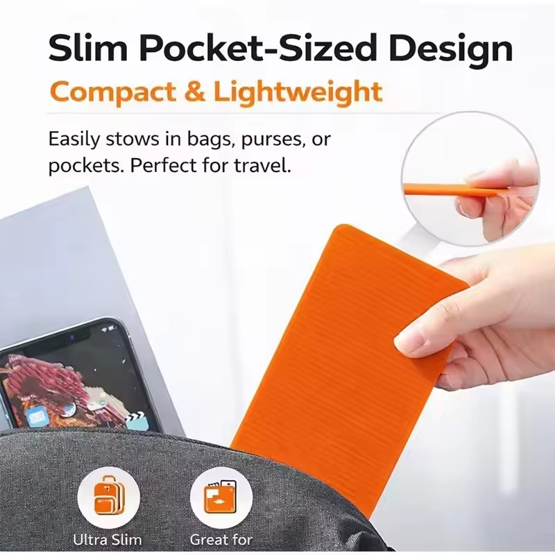 휴대용 실리콘 폰/태블릿/노트북 거치대, 창의적인 접이 - Travel Accessories Gadget 리뷰 및 가격
