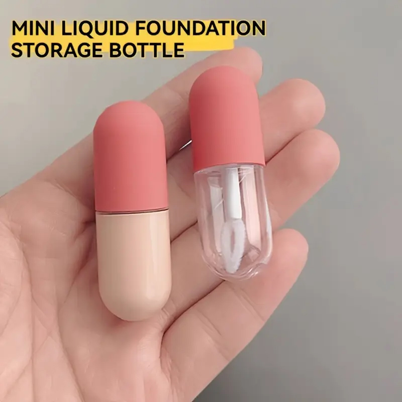 3/5Pcs 미니 빈 립글로스 튜브 휴대용 리필 용 병 - Travel Accessories Youtube 리뷰 및 가격