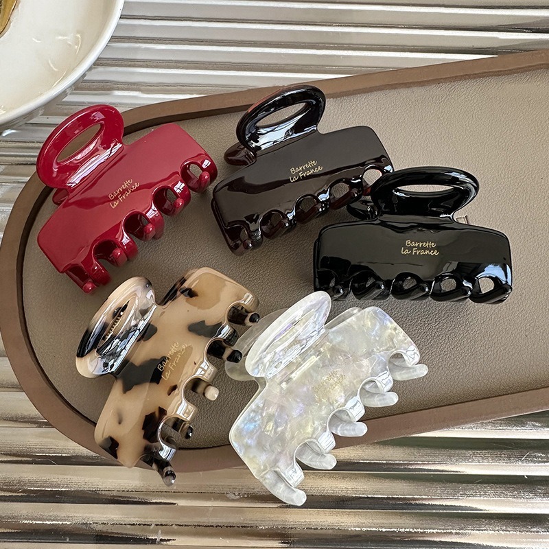 프랑스 미디엄 헤어 클로 클립 강력한 고정력 논슬립 아 - Travel Accessories Aesthetic 리뷰 및 가격