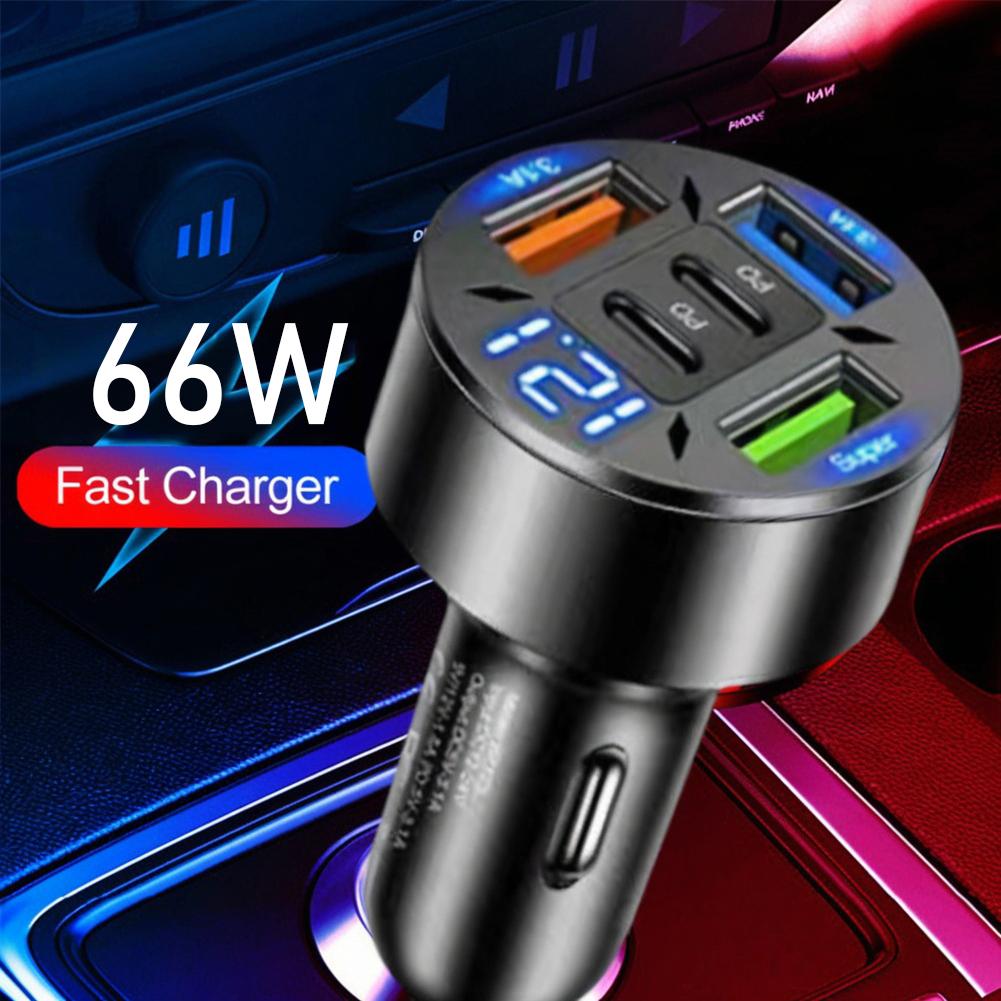 아이폰, 삼성, 화웨이용 5포트 차량용 충전기, 고속  - Travel Plug Type C 리뷰 및 가격