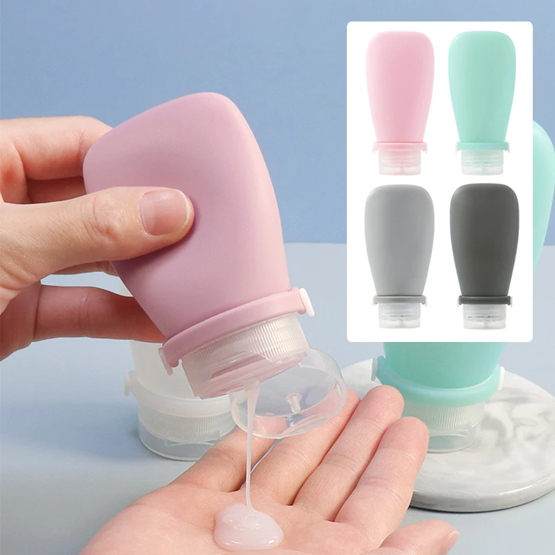 부드러운 실리콘 여행용 병 30/60/90ml 로션용  - Travel Accessories Youtube 리뷰 및 가격