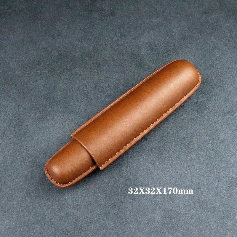 가죽 시가 튜브 휴미더 휴대용 방수 시가 튜브 홀더,  - Travel Accessories Youtube 리뷰 및 가격