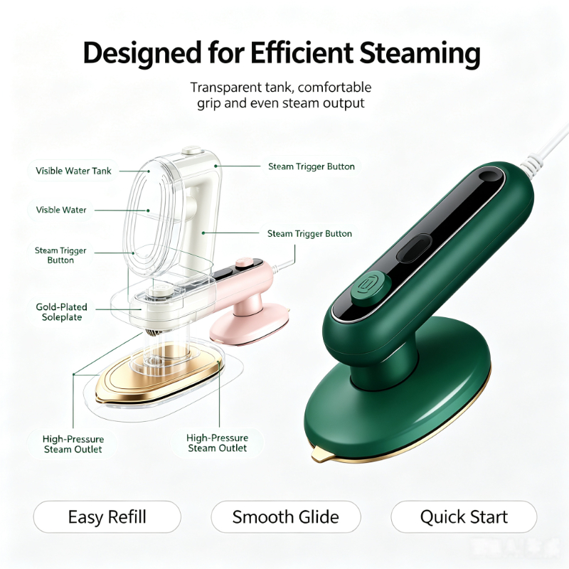 다기능 휴대용 의류 스티머, 가정 및 여행용 미니 스팀 - Portable Steamer Clothes 리뷰 및 가격