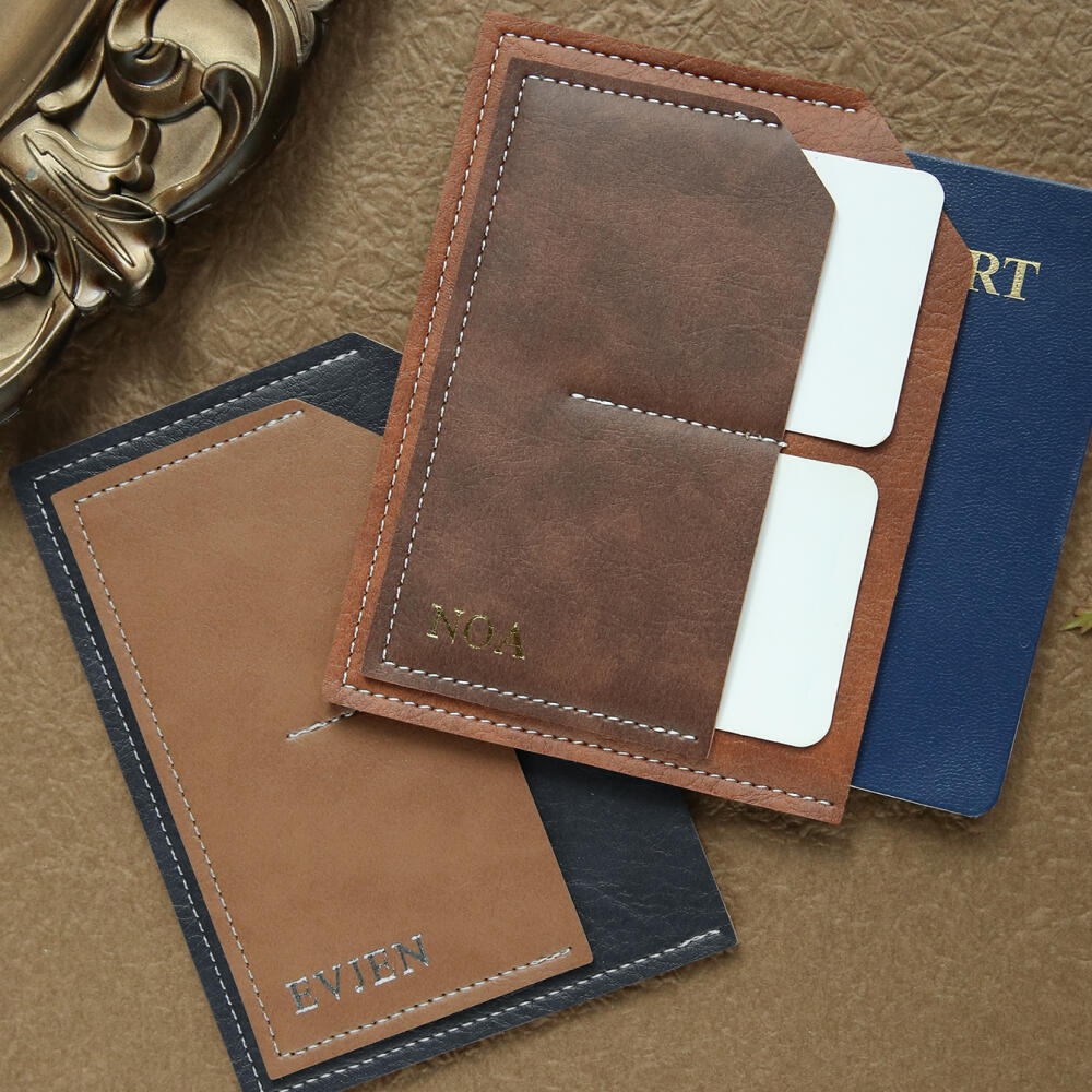 맞춤형 엠보싱 이름 빈티지 PU 가죽 여권 커버, 개인 - Travel Accessories Hong Kong 리뷰 및 가격