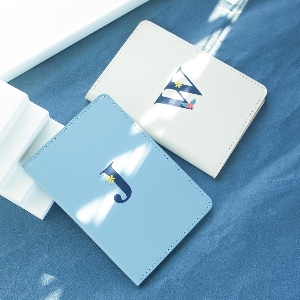 맞춤형 꽃무늬 레터링 여권 커버 부드러운 PU 가죽 여 - Travel Accessories Hong Kong 리뷰 및 가격