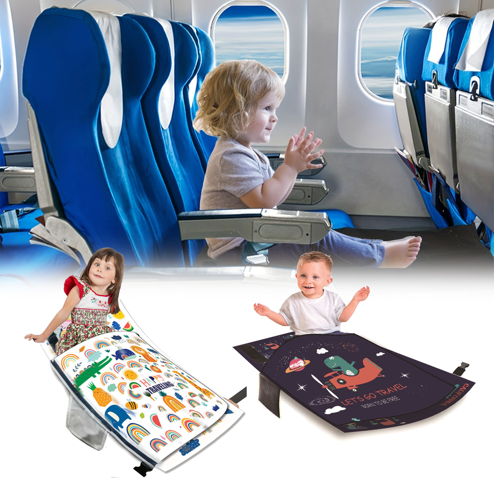 어린이 비행기 침대 통기성 어린이 비행기 좌석 확장기  - Travel Accessories Plane 리뷰 및 가격