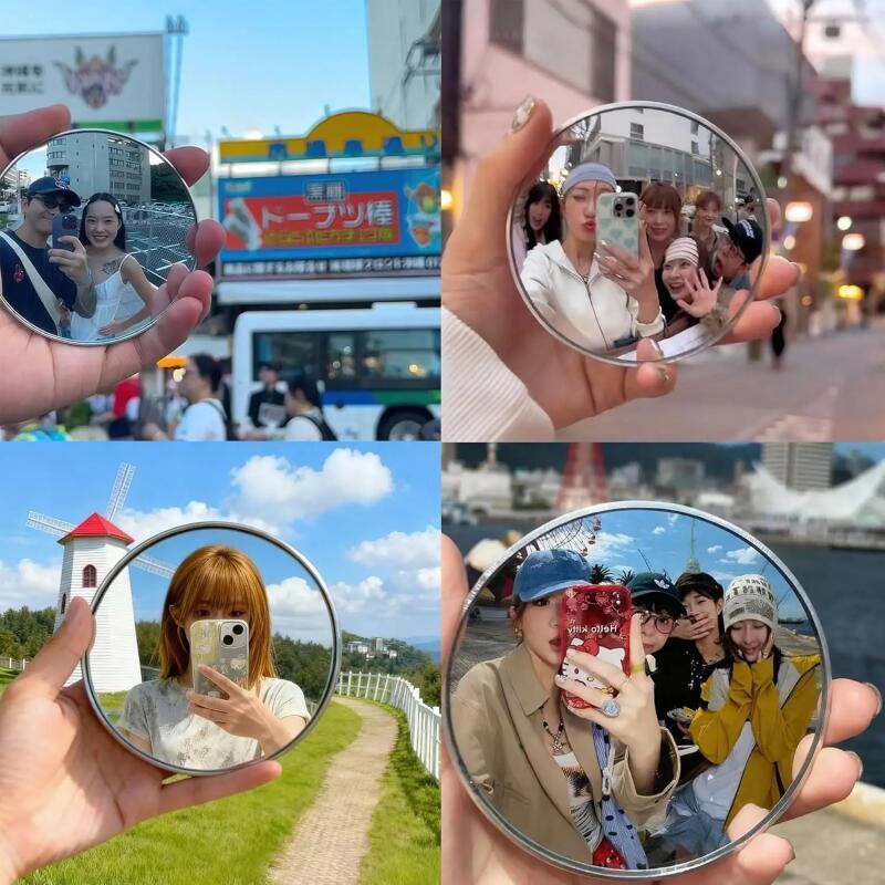 휴대용 셀카 거울, 휴대용 솔로 여행용 반사 볼록 거울 - Travel Accessories Gadget 리뷰 및 가격