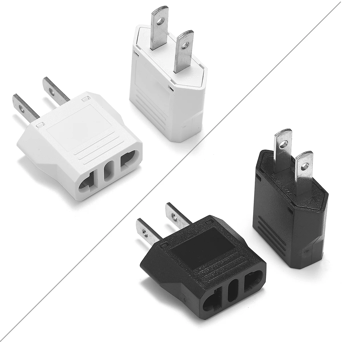 미국 플러그 어댑터 EU 미국 여행 전원 어댑터 유로  - Travel Accessories Europe 리뷰 및 가격