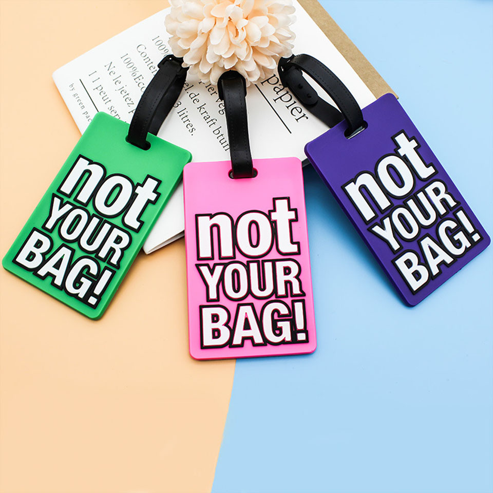 여행 가방 가방이 아닌 창의적인 글자, 수하물 태그,  - Travel Accessories B&M 리뷰 및 가격