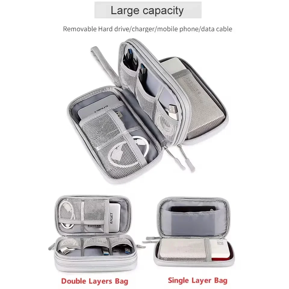 여행용 케이블 가방 휴대용 디지털 보관 파우치 충전기  - Travel Accessories Gadget 리뷰 및 가격