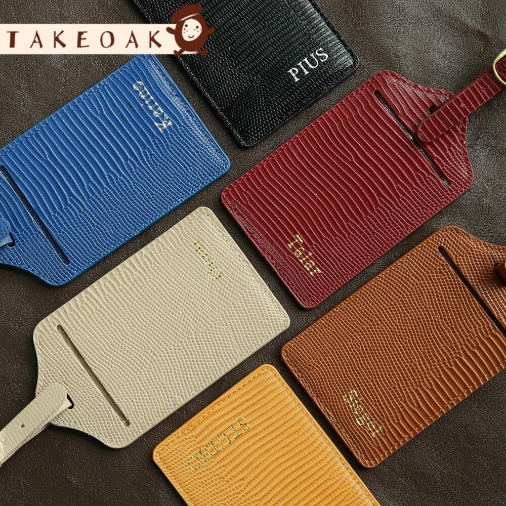 맞춤형 이름 도마뱀 가죽 수하물 태그 개인 맞춤형 양각 - Travel Accessories Hong Kong 리뷰 및 가격