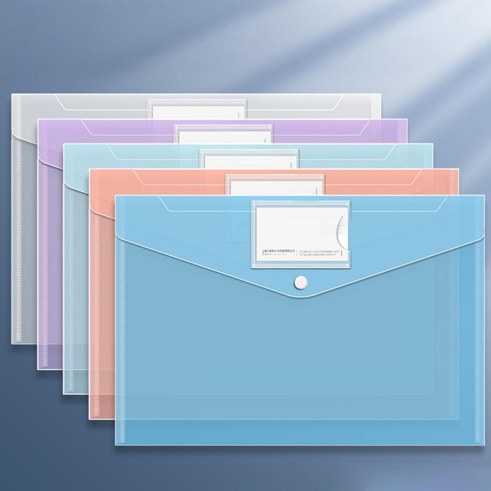 방수 파일 가방 10 Pcs 플라스틱 봉투 파일 폴더  - Document Organizer Folder 리뷰 및 가격