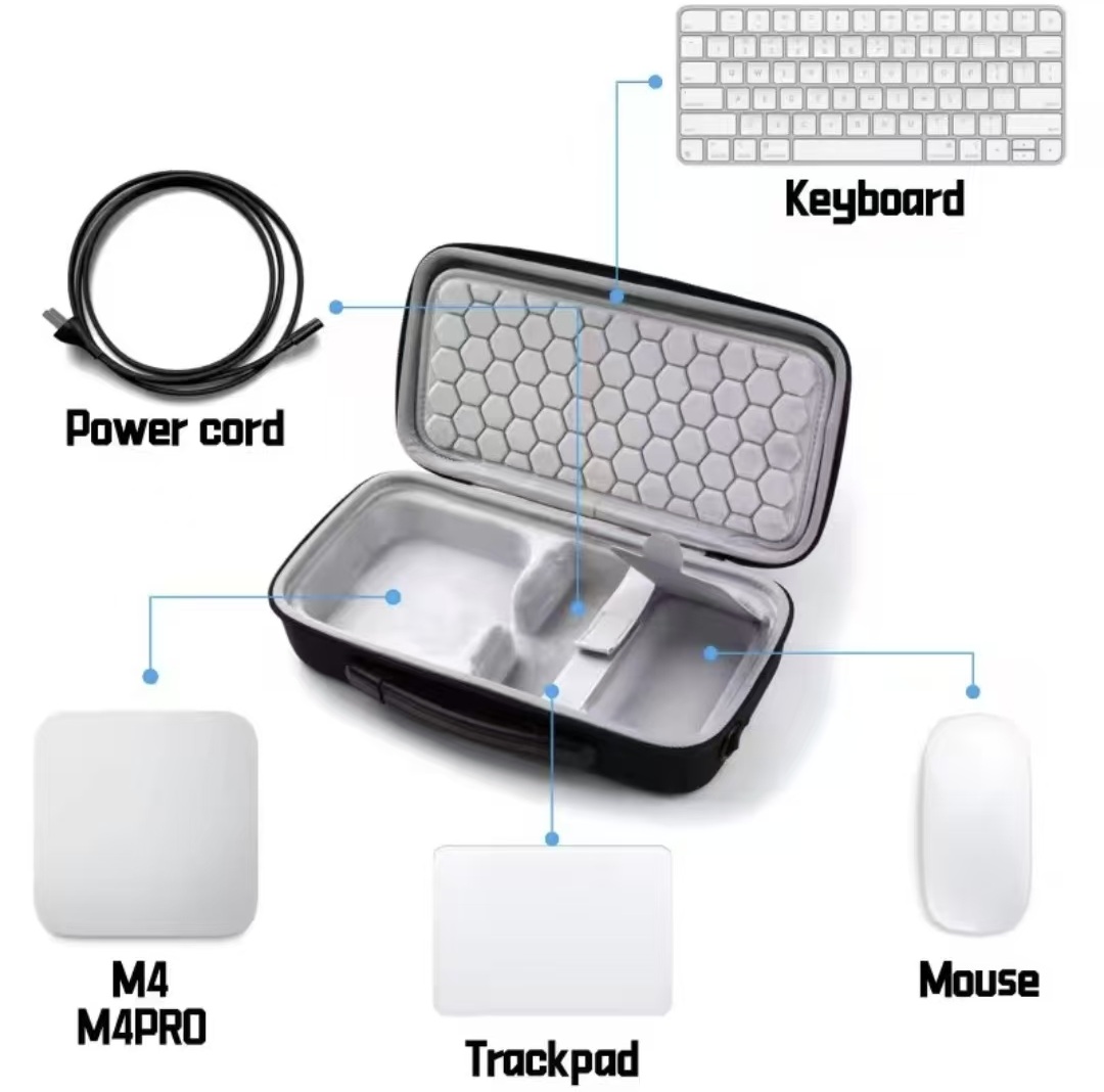 Mac Mini M4, M2용 하드 케이스, 휴대용 여 - Travel Accessories Apple 리뷰 및 가격