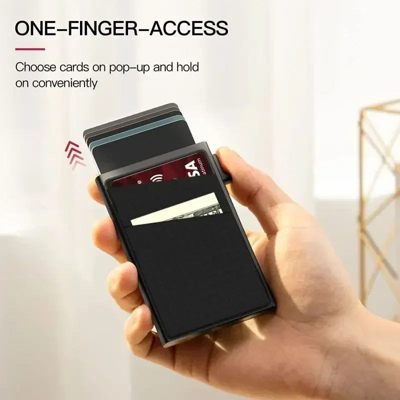 RFID 비즈니스 신용 카드 소지자 남성 지갑 슬림 얇 - Passport Holder Rfid 리뷰 및 가격