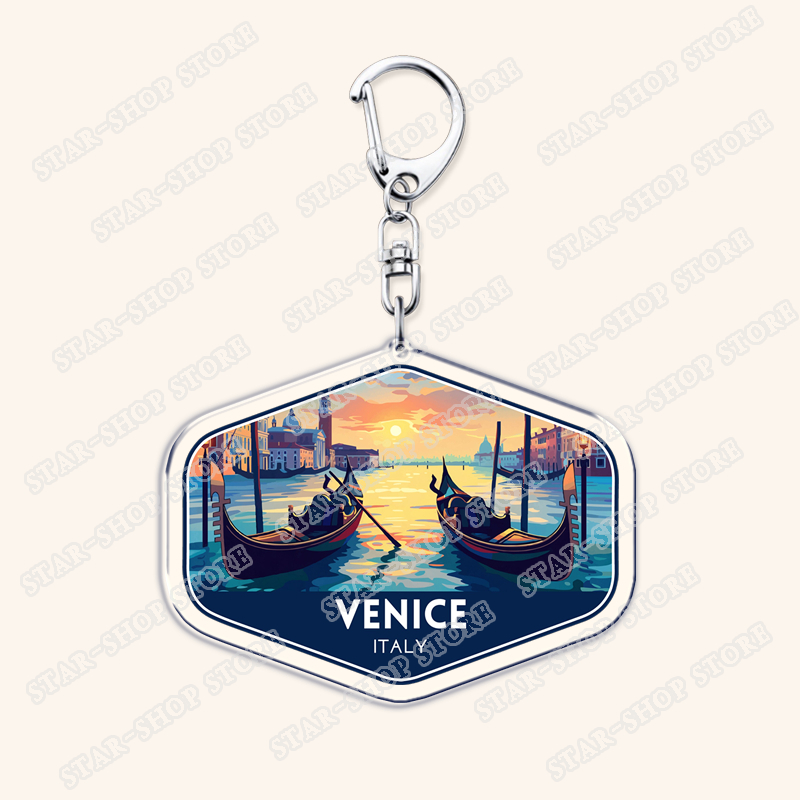 빈티지 여행 기념품 목적지 열쇠고리, 액세서리 가방용, - Travel Accessories Rome 리뷰 및 가격