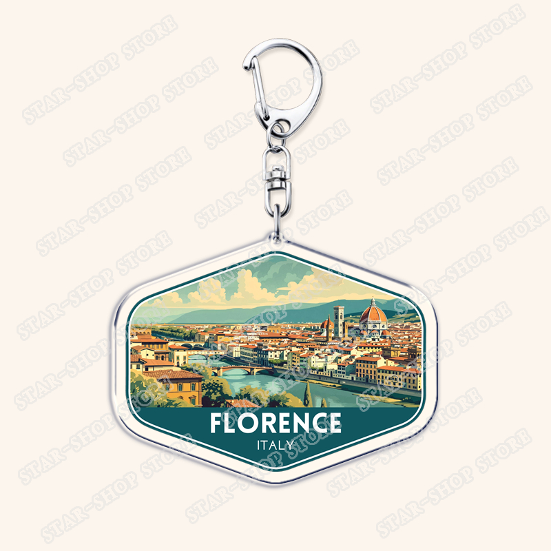 빈티지 여행 기념품 목적지 열쇠고리, 액세서리 가방용, - Travel Accessories Rome 리뷰 및 가격