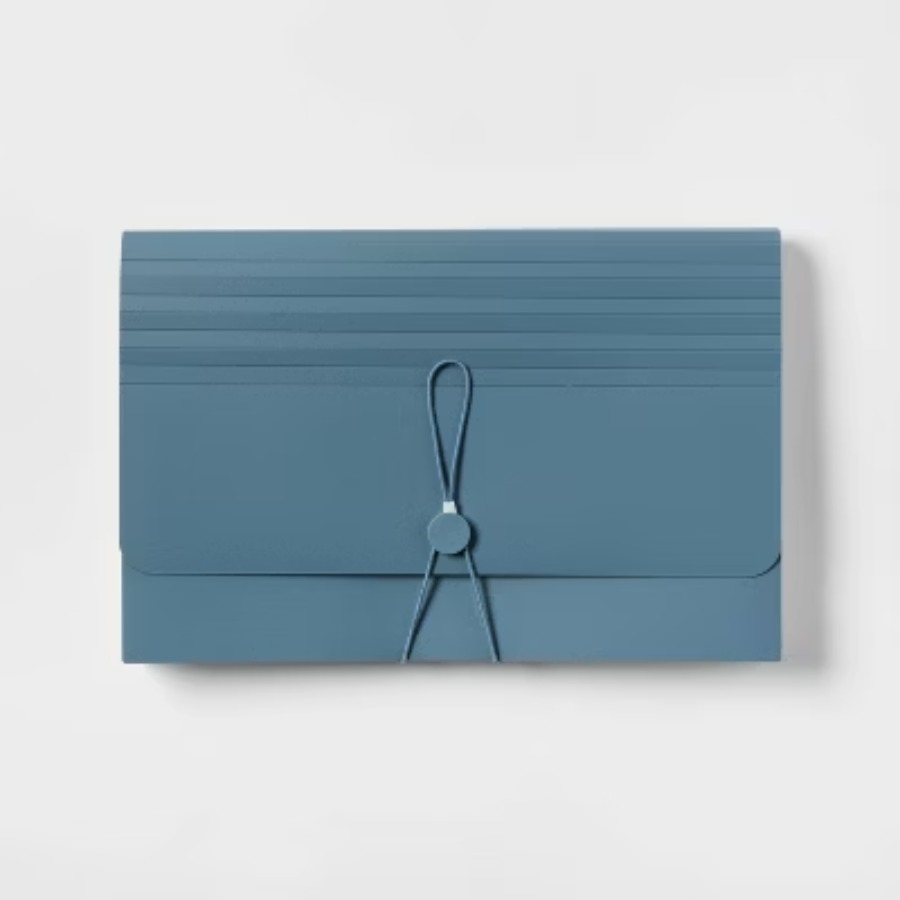 24포켓 리걸 사이즈 확장형 파일 폴더, 슬레이트 블루 - Document Organizer Folder 리뷰 및 가격