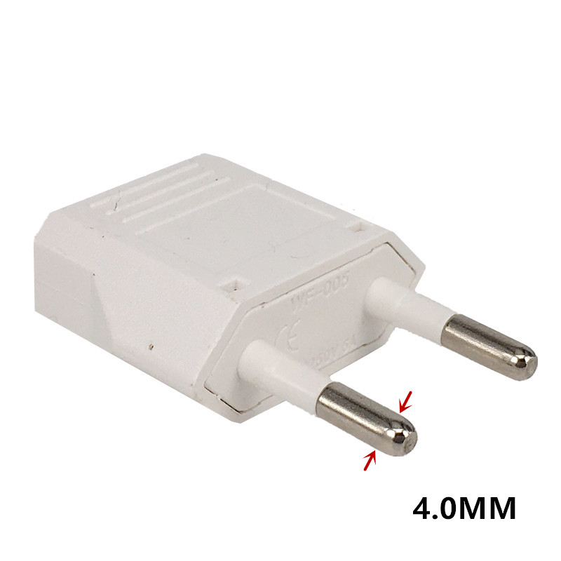 4.0/4.8mm 전원 플러그 어댑터 미국-유럽 플러그 - Travel Accessories Europe 리뷰 및 가격